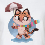 Кот под зонтом