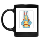 Кружка цветная UV-DTF