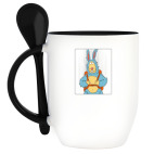 Кружка с ложкой