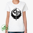 Женская футболка органик