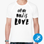 Мужская спортивная футболка