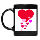 Кружка цветная UV-DTF