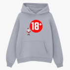 Толстовка худи оверсайз