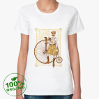 Женская футболка органик