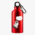 Металлическая бутылка 400 мл UV-DTF