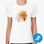 Женская спортивная футболка