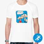 Мужская спортивная футболка