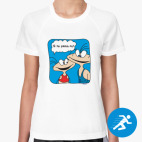 Женская спортивная футболка