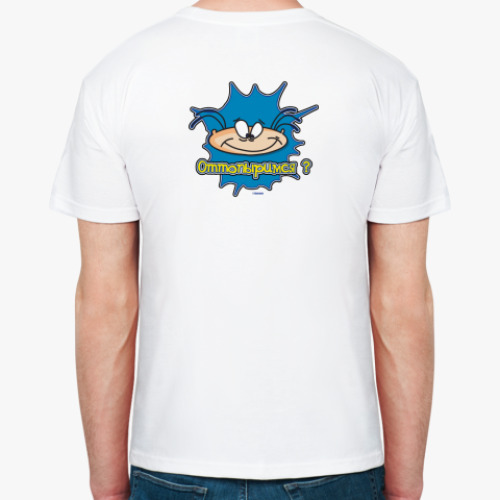 Футболка с принтом ржач