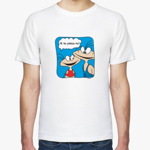 Футболка с принтом ржач