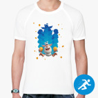 Мужская спортивная футболка