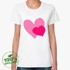 Женская футболка органик