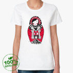 Женская футболка органик