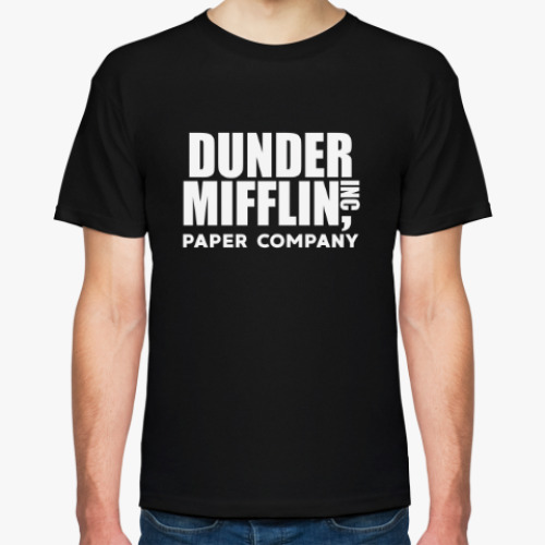 Футболка с принтом Dunder Mifflin / The Office