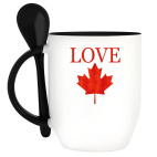 Кружка с ложкой