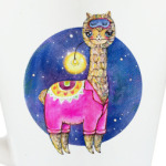 Альпака в пижаме