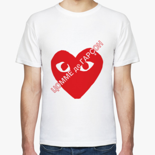 Футболка с принтом ЦОММЕ де ГАРÇОН