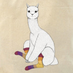 Альпака в носках