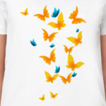 Бабочки полетели