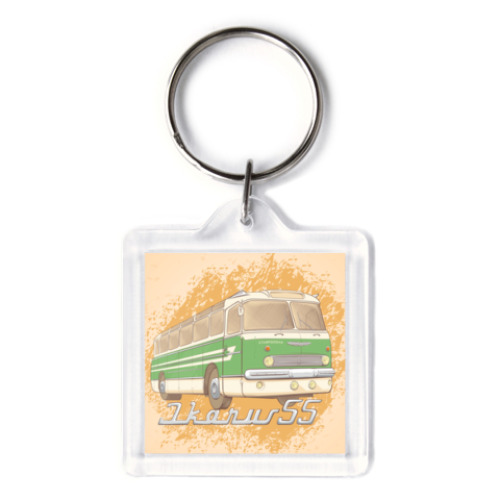 Брелок с принтом IKARUS 55