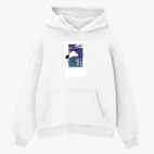 Толстовка худи оверсайз