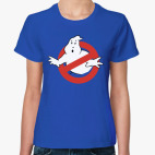 Классическая женская футболка Охотники на привидений