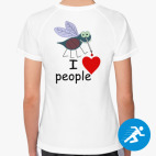 Женская спортивная футболка