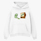 Толстовка худи оверсайз