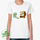 Женская футболка органик