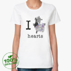 Женская футболка органик