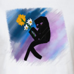 Эндермен с цветами