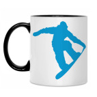 Кружка двухцветная