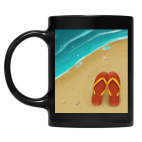 Кружка цветная UV-DTF