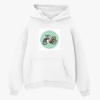 Толстовка худи оверсайз