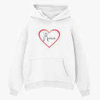 Толстовка худи оверсайз