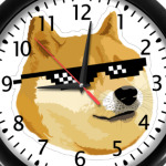 Doge meme, deal with it очки