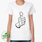 Женская футболка органик