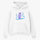 Толстовка худи оверсайз