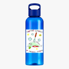 Прозрачная спортивная бутылка