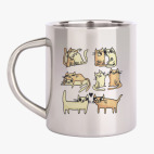 Кружка металлическая