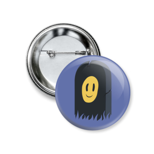 Значок 37мм с принтом Пошлая Молли