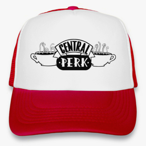 Кепка-тракер с принтом Central perk