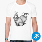 Мужская спортивная футболка