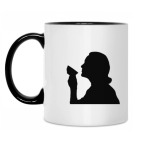 Кружка двухцветная