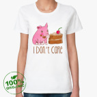 Женская футболка органик