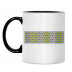 Кружка двухцветная