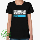 Женская футболка органик