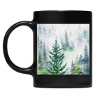 Кружка цветная UV-DTF