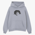 Толстовка худи оверсайз