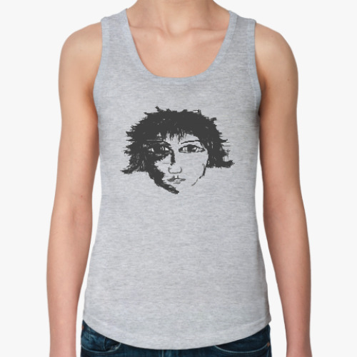 Женская майка с принтом Леди